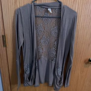 long sleeve cardigan